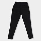 Girls' Jet Black Jeggings Pull-Up Style Jeans, Black, small image number null