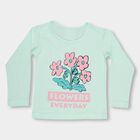 Girls' Top , हल्का हरा, small image number null