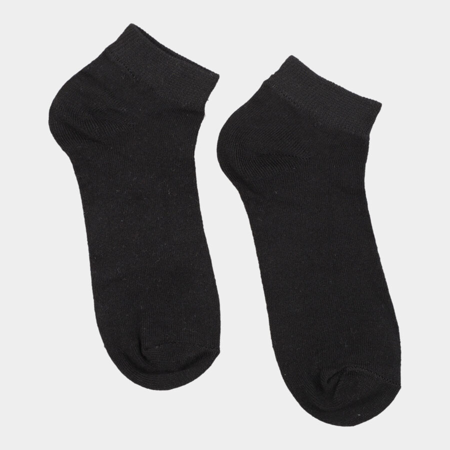 Solid Socks, Black, large image number null