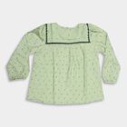 Girls' Blouse, Light Green, small image number null