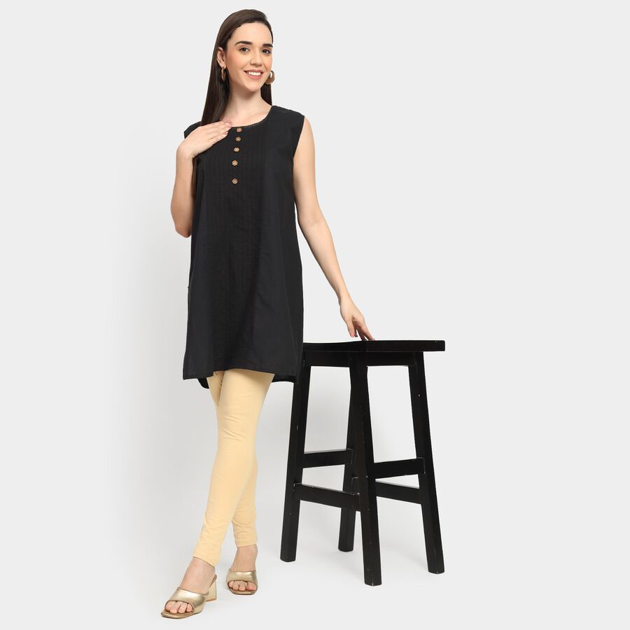 Ladies' Churidar, Khaki, large