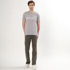 Men's Muted Olive Skinny Fit Utility Style Jeans, Olive, small image number null