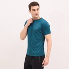 Men's Teal Crew Neck Drifit T-Shirt, Teal Blue, small image number null