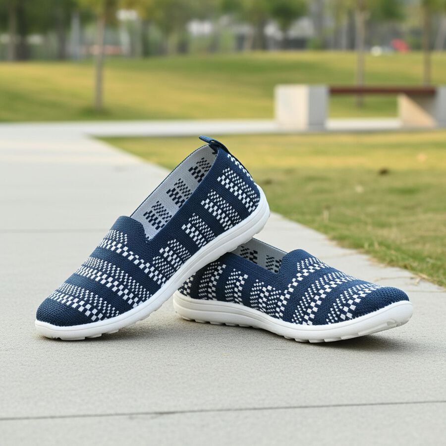 Ladies' Shoes, Blue, large