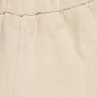 Infants Soft Cream Embroidered Cotton Blend Pyjama, Beige, small image number null