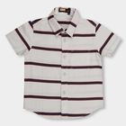 Boys' 100% Cotton Casual Shirt, सफ़ेद, small image number null
