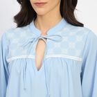 Ladies' Top, हल्का नीला, small
