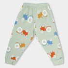 Unisex Light Sage Green Jogger Fit Rib Waist Pyjama, Light Green, small image number null