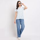 Ladies' 100% Cotton Polo T-Shirt, ऑफ व्हाइट, small image number null