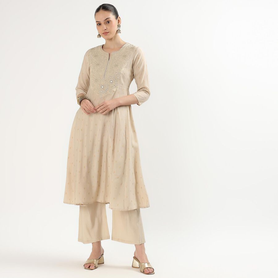 Ladies' Kurta, गहरा पीला, large image number null