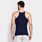 Men's 100% Cotton Gym T-Shirt , Navy Blue, small