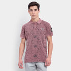 All Over Print Polo Shirt, Peach, small image number null