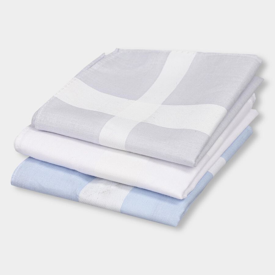 Men's Hanky , Light Blue, large image number null