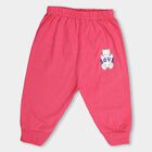 Infants' Bright Pink Jogger Fit Elasticated Pyjama, Pink, small image number null