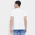 Round Neck T- Shirt, सफ़ेद, small image number null
