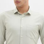 Men's Formal Shirt, Light Green, small