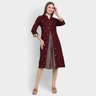 Ladies' Kurta, Wine, small image number null