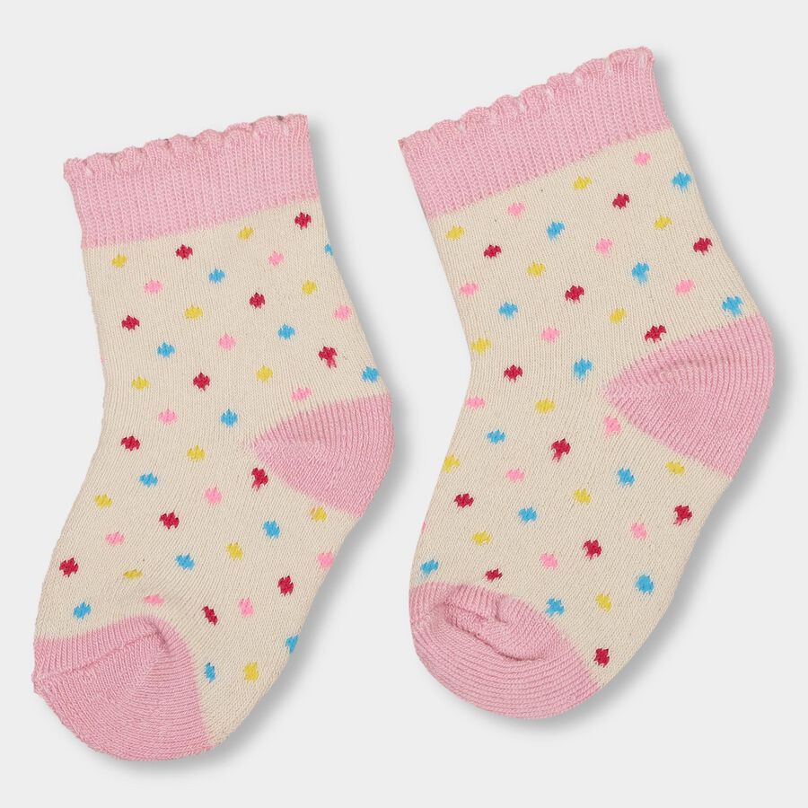 Infants' Socks (Pack of 2), Pink, large image number null
