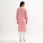 Unisex Purple Cotton Round Neck Solid Kurta, बैंगनी, small image number null
