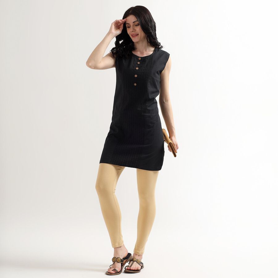 Ladies' Ankle Length Churidar, खाकी, large image number null
