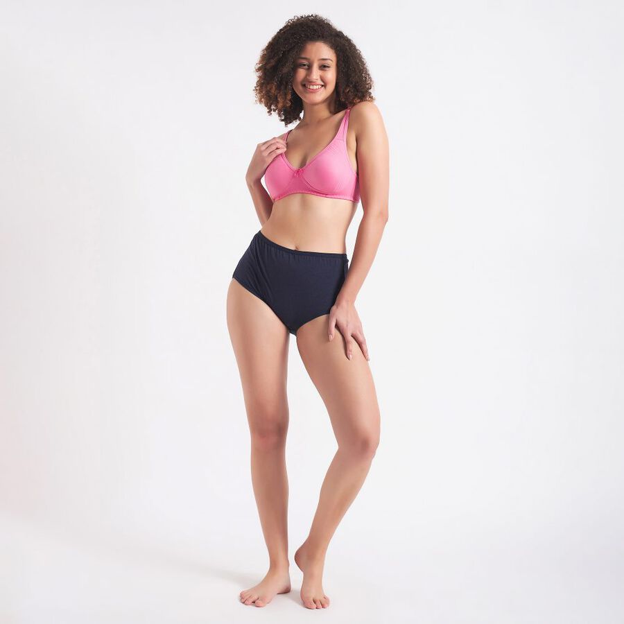 Ladies' Non-Padded Bra, Pink, large image number null