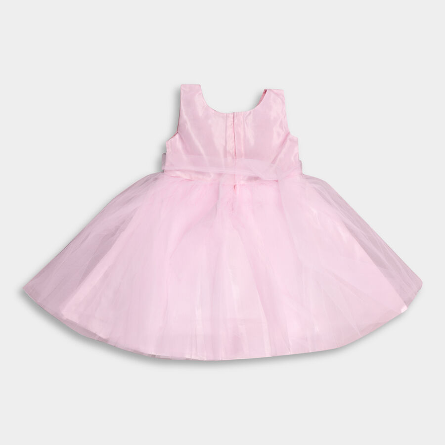 Girls' Frock, Light Pink, large image number null