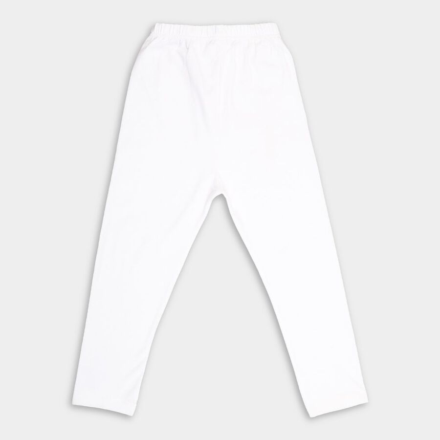 Girls' Legging, Off White, large image number null