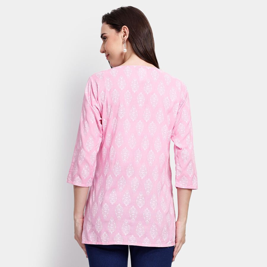 Ladies' Kurti, Light Pink, large image number null