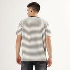 Men's Round Neck Half Sleeves T-Shirt, White, small image number null
