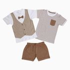 Infants' 100% Cotton Baba Suit, गहरा पीला, small image number null