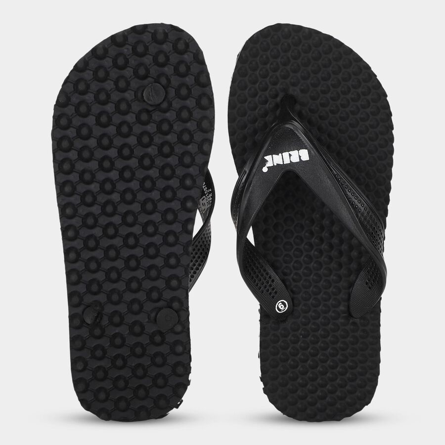 Men's Olive Slip-On Flip-Flops, Olive, large