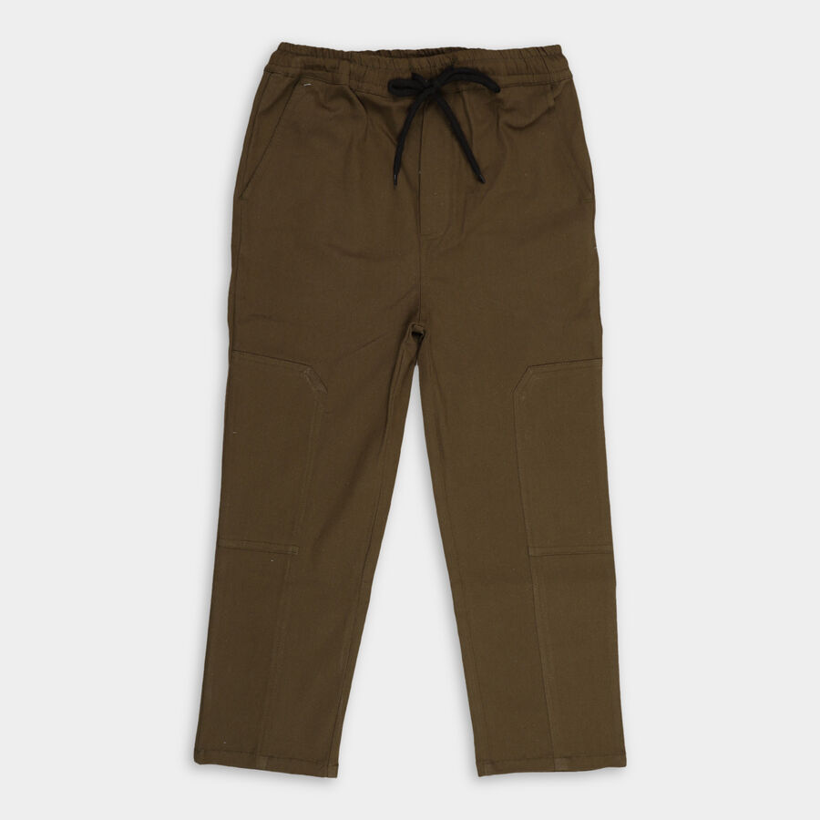 Boys' Trousers, ओलिव, large image number null