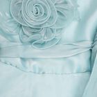 Girls' Frock, एक्वा, small image number null
