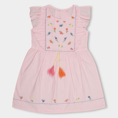 Girls' 100% Cotton Frock