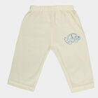 Infants Cotton Solid Pyjama, Yellow, small image number null