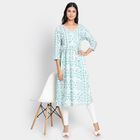Ladies' Kurta, Light Blue, small image number null