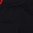 Boys Navy Blue Regular Fit Casual Bermuda Shorts, Navy Blue, small