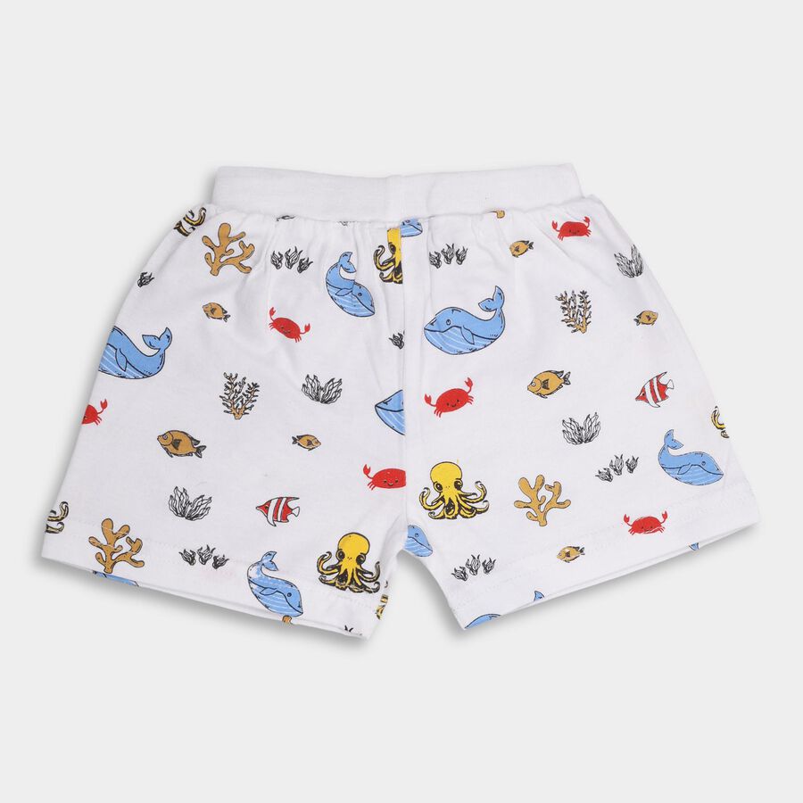 Infants' 100% Cotton Half Pant , Yellow, large image number null