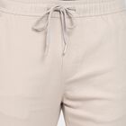 Men's Slim Fit Casual Trousers, सिल्वर, small image number null