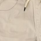 Boys Beige Cotton Elastic Waist Jogger Trousers, Beige, small image number null