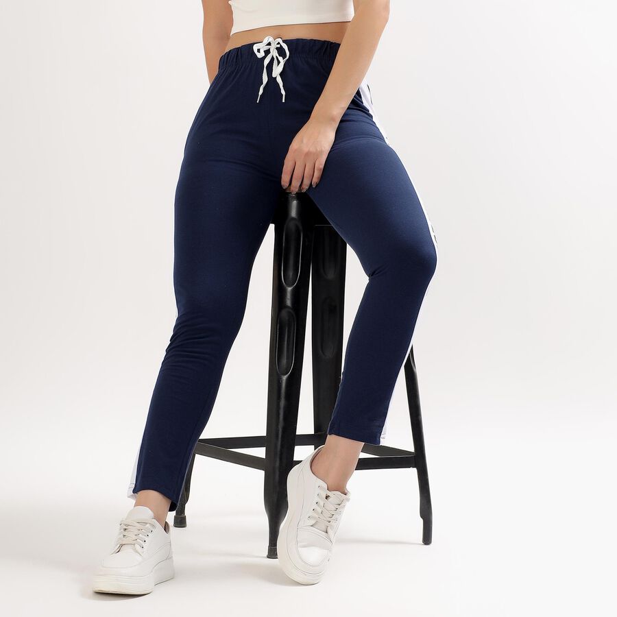 Ladies' Regular Track Pants , Navy Blue, large image number null