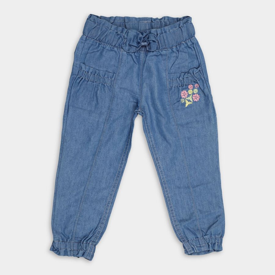 Girls' Jeans , Light Blue, large image number null