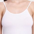 Ladies' 100% Cotton Slips, White, small image number null