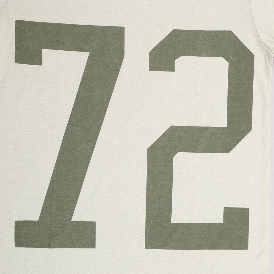 Boys' Light Sage Green Crew Neck Casual Full Sleeve T-Shirt, Light Green, large image number null