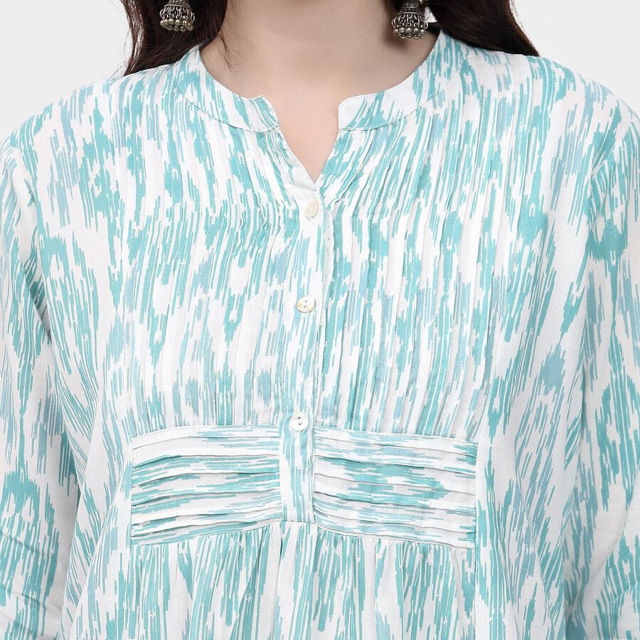 Ladies' Kurta , हल्का नीला, large image number null