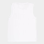 Boys Cotton T-Shirt, White, small image number null