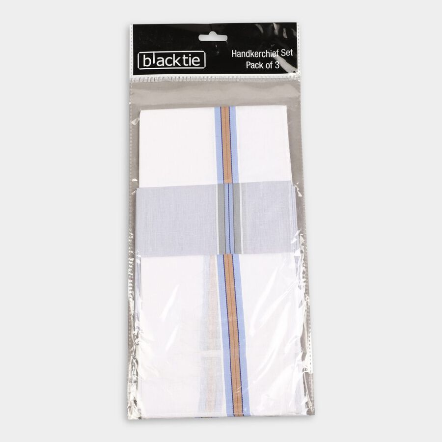Men's Hanky, हल्का ग्रे, large image number null