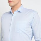 Men's Cotton Formal Shirt, हल्का नीला, small image number null