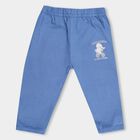 Infants' 100% Cotton Elasticated Pyjama , Mid Blue, small image number null