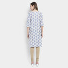 Women Cotton Kurta, ऑफ व्हाइट, small image number null